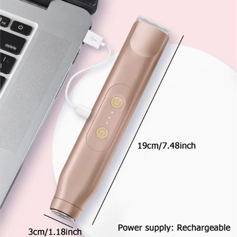 Afeitadora eléctrica de doble cabezal