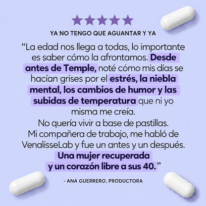 Temple®: Recupera el equilibrio en tu cuerpo